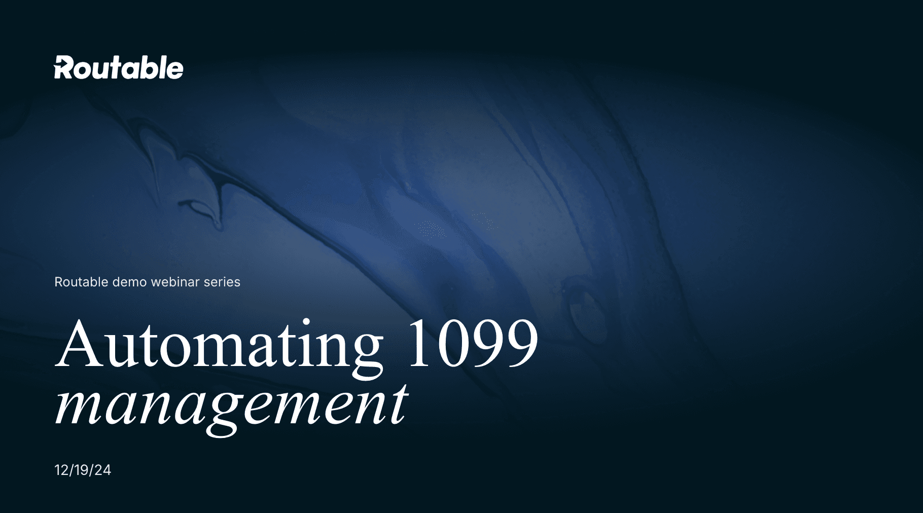 Automating 1099 Management
